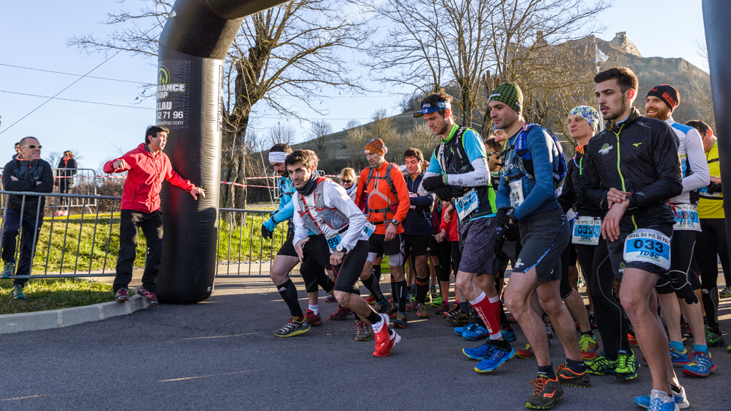 Départ Trail du Pic du Pal 2017